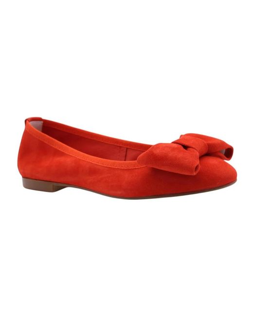 E mia Red Ballerina Shoes
