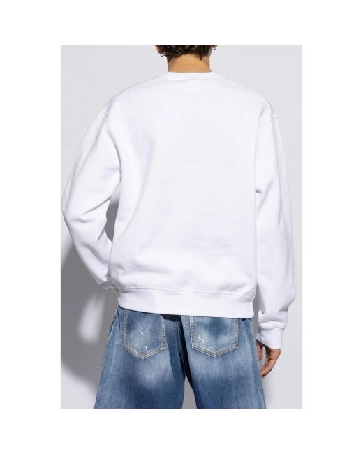 Sweatshirts & hoodies > sweatshirts DSquared² pour homme en coloris White