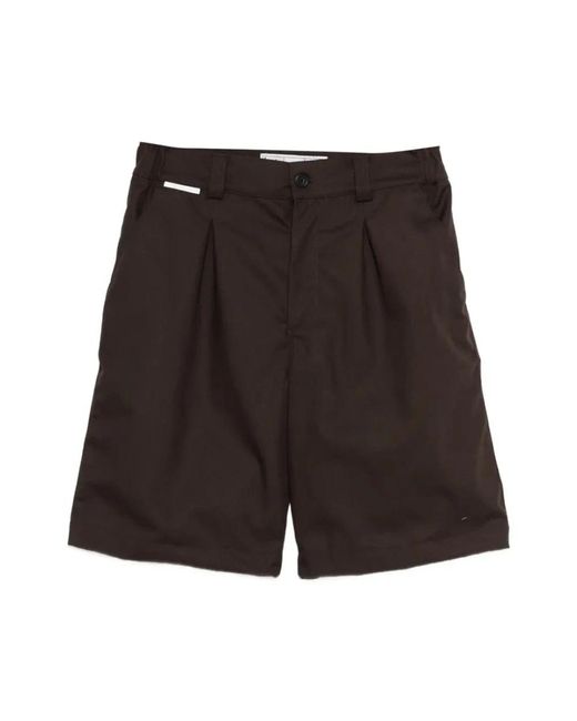 GR10K Black Casual Shorts for men