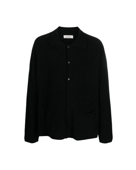 Cardigans Laneus pour homme en coloris Black