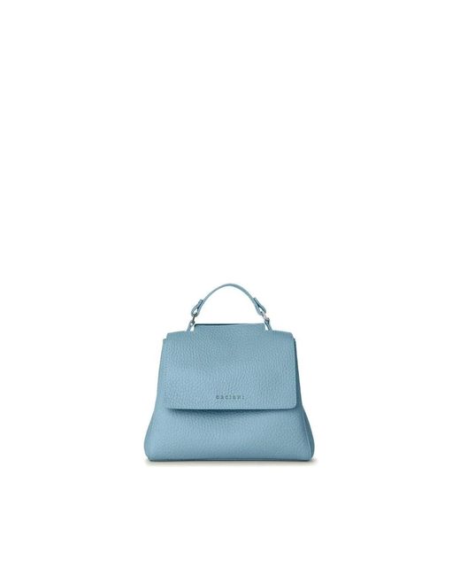 Handbags di Orciani in Blue