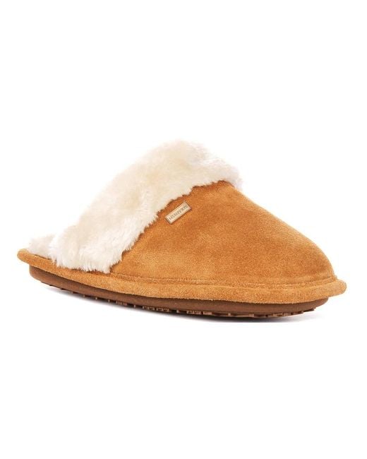 Hunter Brown Slippers