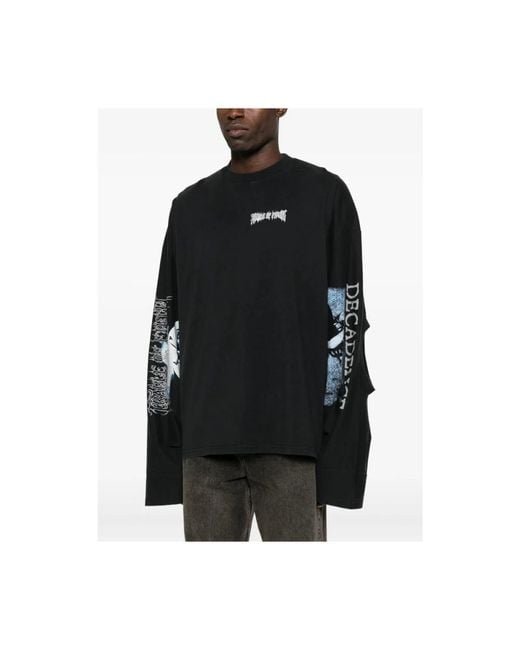 T-Shirts Vetements de hombre de color Black