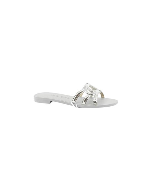 Sliders di Guess in White