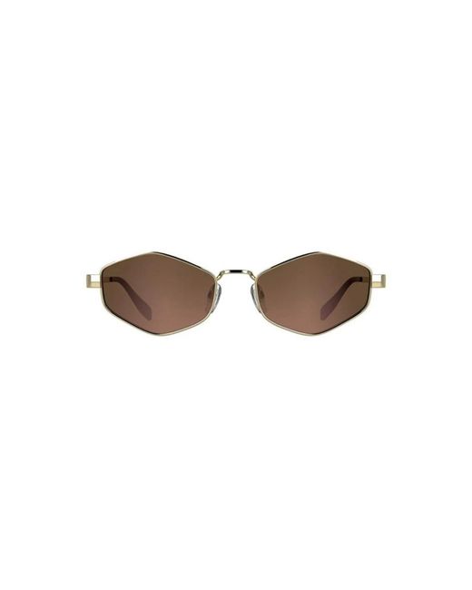 Karl Lagerfeld Metallic Sunglasses