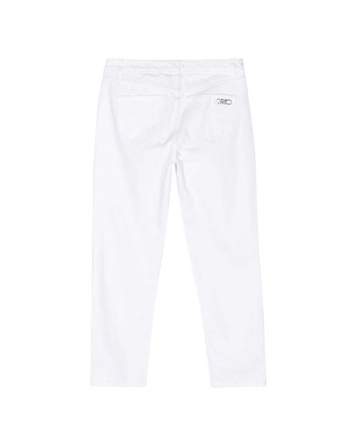 Straight Jeans Michael Kors de color White