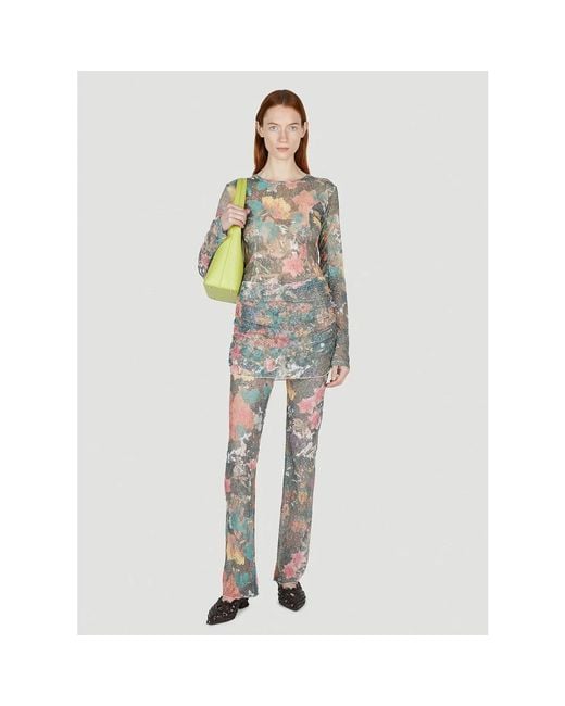 Rave Review Blue Wide Trousers