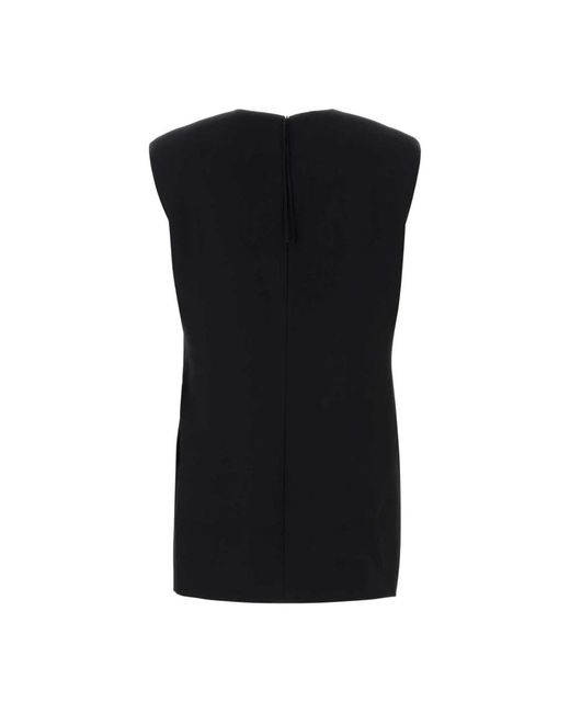 Carven Overhemden ,Zwart ,Bl 316 Sleeveless Top in het Black