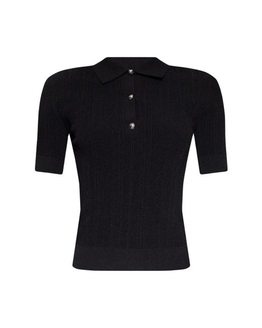 Michael Kors Black Polo Shirts
