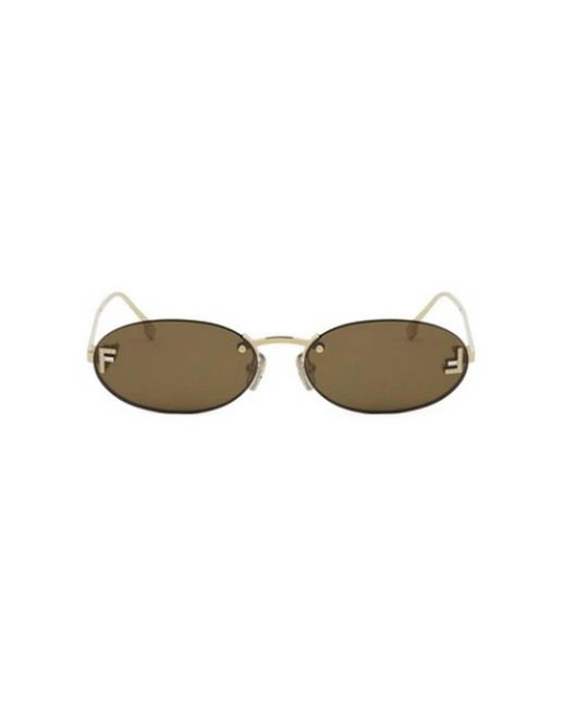 Fendi Metallic Sunglasses