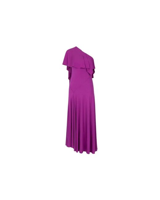 Roberto Cavalli Purple Party Dresses