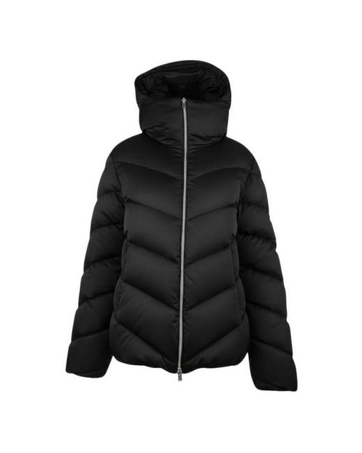Herno Black Down Jackets