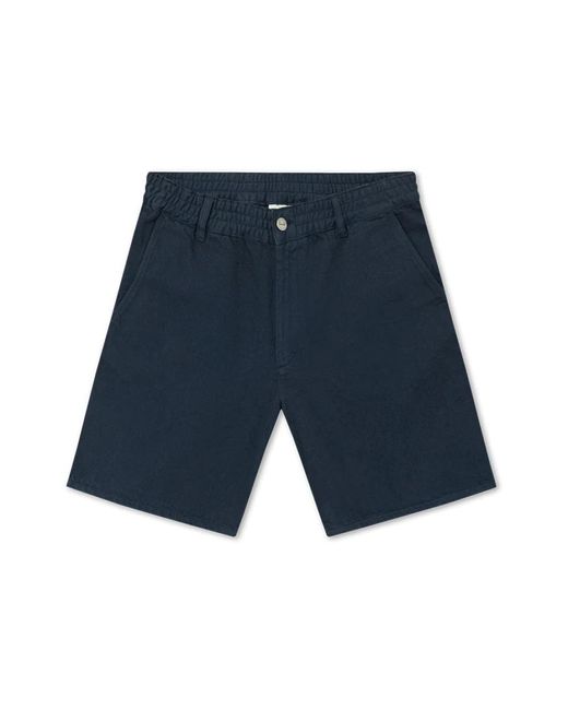 Forét Blue Casual Shorts for men