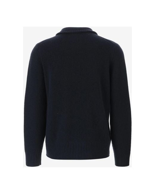 Guest In Residence Blue Cashmere Knitwear for men