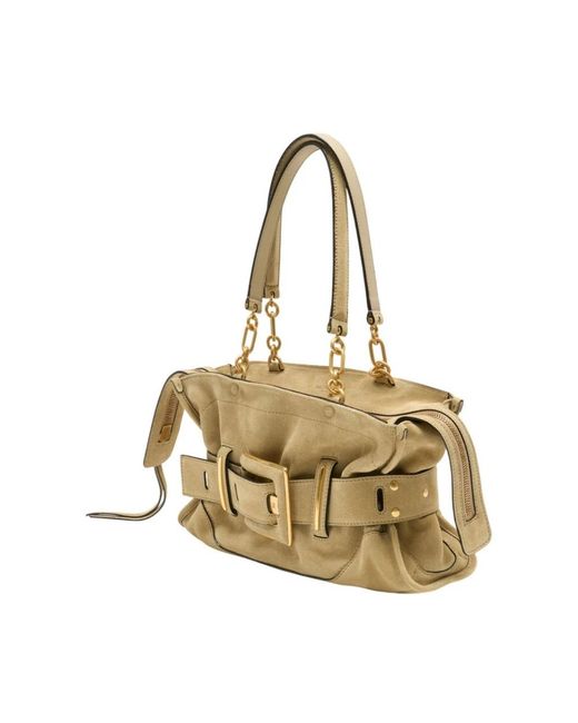 Balmain Metallic Shoulder Bags