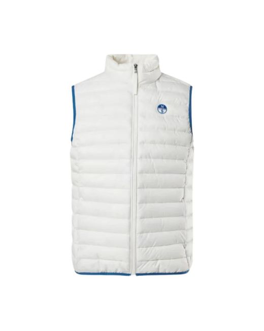 North Sails White Waistcoats for men