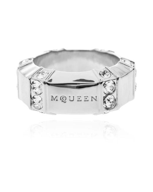 Alexander McQueen Rings in het White voor heren