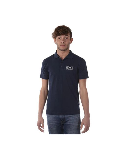 Tops > polo shirts EA7 pour homme en coloris Blue