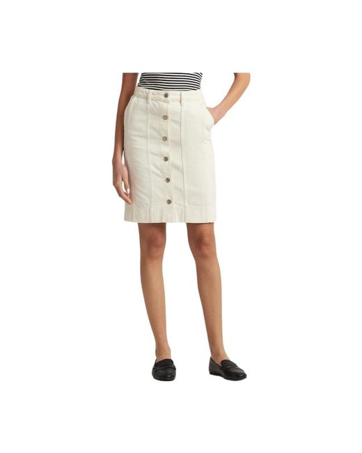 Ralph Lauren Natural Short Skirts