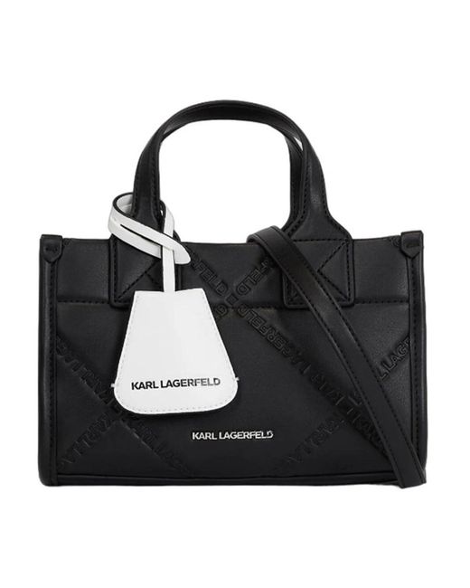 Karl Lagerfeld Black Cross Body Bags