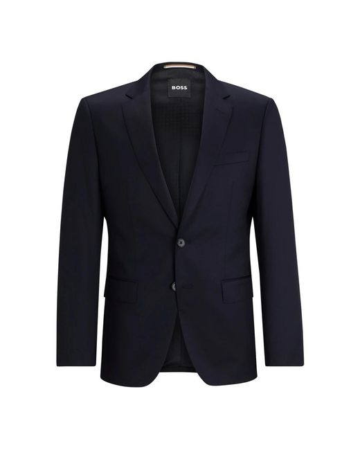 HUGO Jassen ,Blauw ,Wol Elegante Blazer Van Merinowol in het Blue voor heren