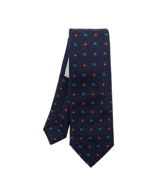 Ties di Etro in Blue da Uomo