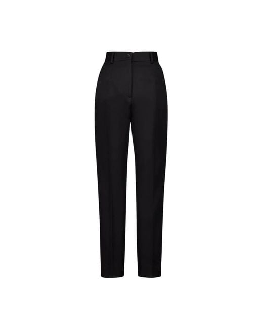 Dolce & Gabbana Black Slim-Fit Trousers
