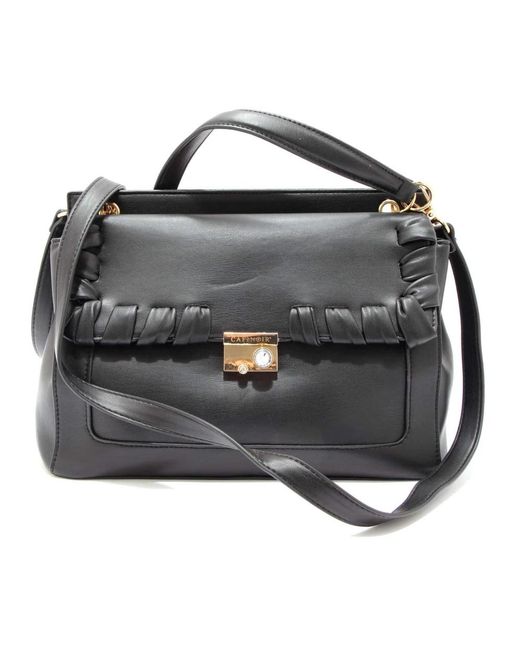 CafeNoir Black Shoulder Bags
