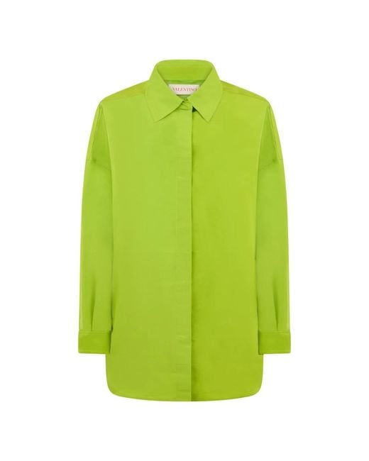 Valentino Garavani Green Blusen &Amp; Shirts