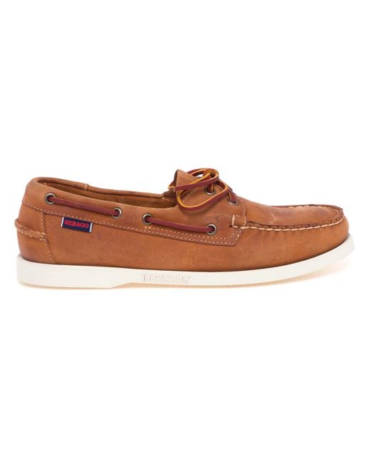 Sebago Brown Boat Shoes