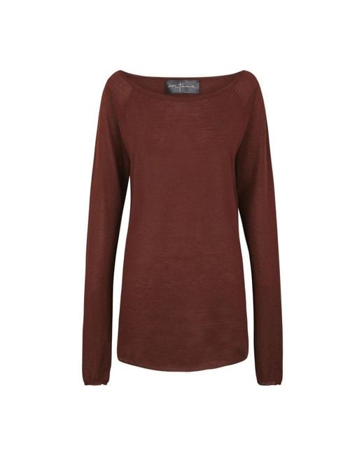 Cortana Brown Cashmere Knitwear
