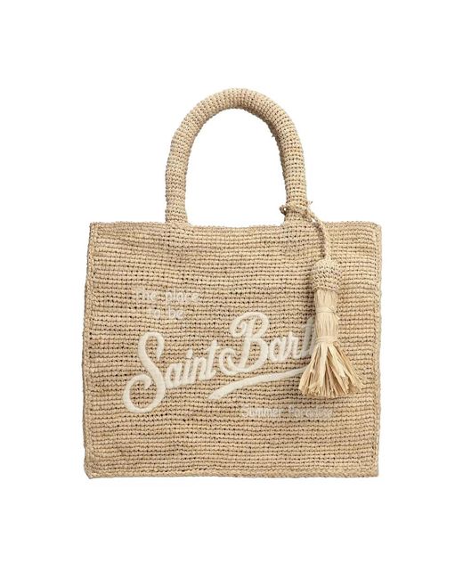 Mc2 Saint Barth Natural Shopping Bags