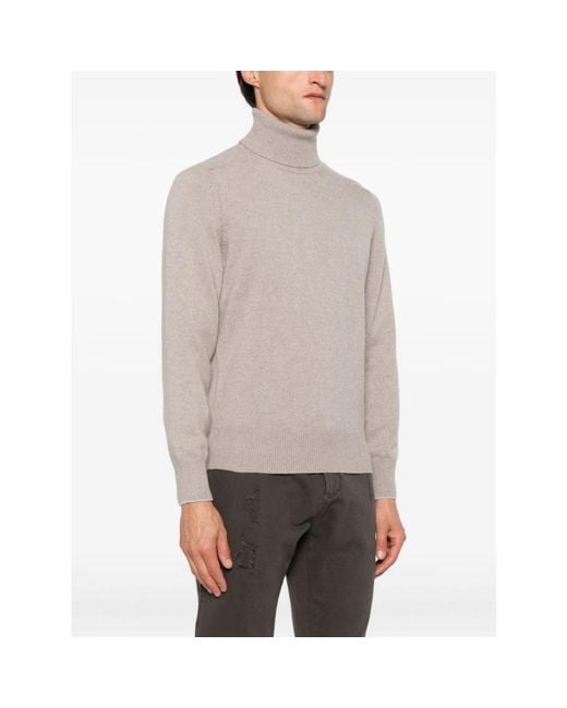 Cashmere Knitwear Brunello Cucinelli de hombre de color Gray