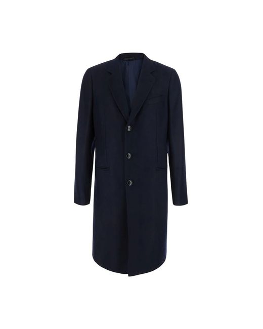 Giorgio Armani Coats in het Blue voor heren