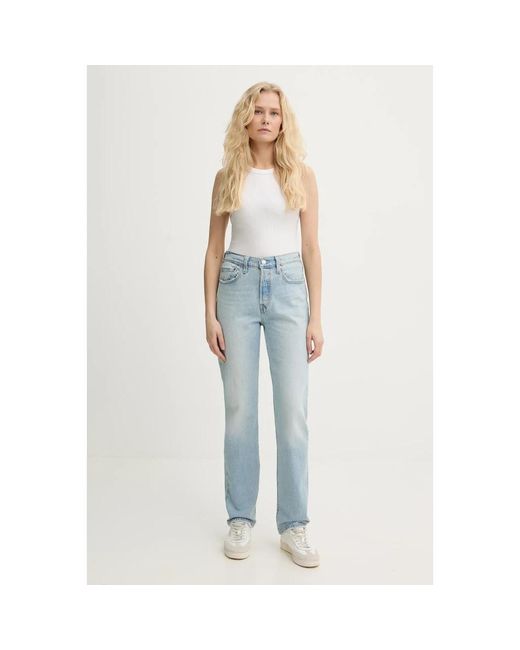 Levi's 501 Jeans in het Blue