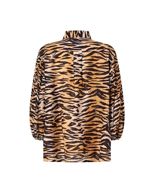 Pinko Overhemden ,Veelkleurig ,Darcey Blouse in het Multicolor