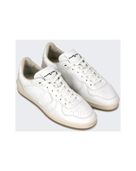 Philippe Model White Sneakers