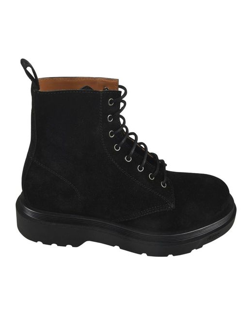Buttero Schwarze flache schuhe eleganter stil in Black für Herren