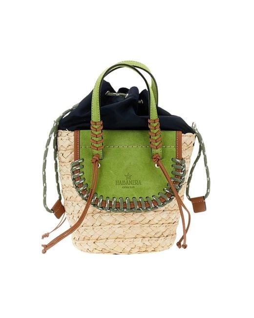 CUBA LAB Green Bucket Bags