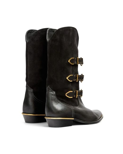 Isabel Marant Cowboy Boots in het Black