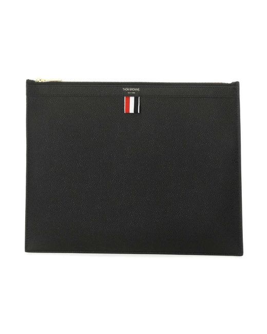 Thom Browne Clutches in het Black voor heren