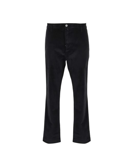 Jacob Cohen Black Wide Trousers for men
