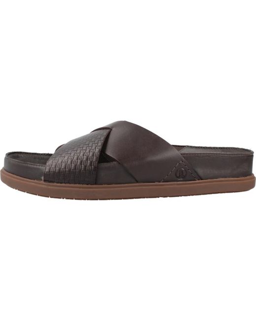 Sliders di Clarks in Brown da Uomo