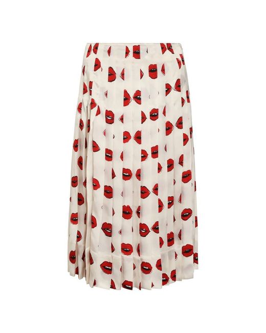Khaite Pink Midi Skirts