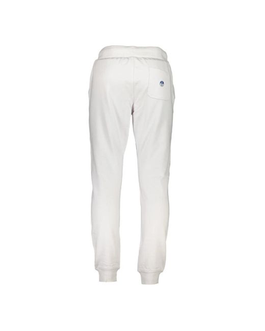 North Sails Gray Sweatpants for men