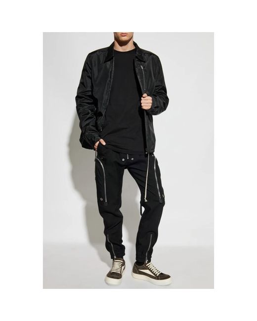 Rick Owens Jas Concaled in het Black voor heren