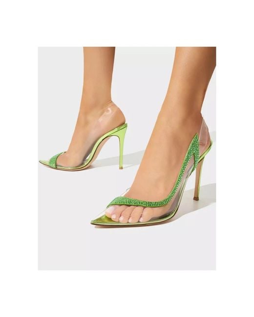 Gianvito Rossi Green Pumps