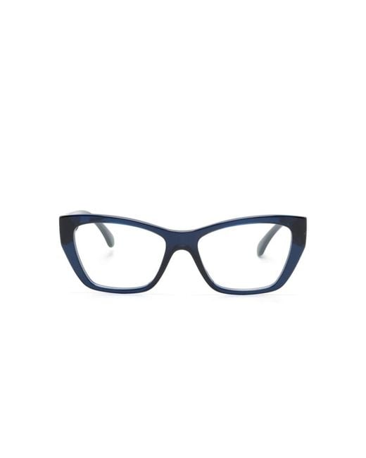 Chanel Blue Glasses