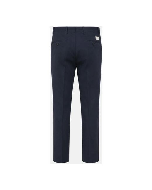 Manuel Ritz Blue Suit Trousers for men