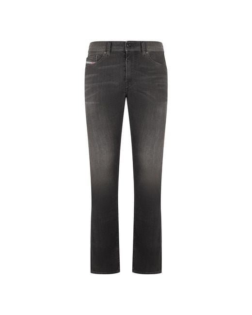 DIESEL Gray Slim Fit Jeans for men